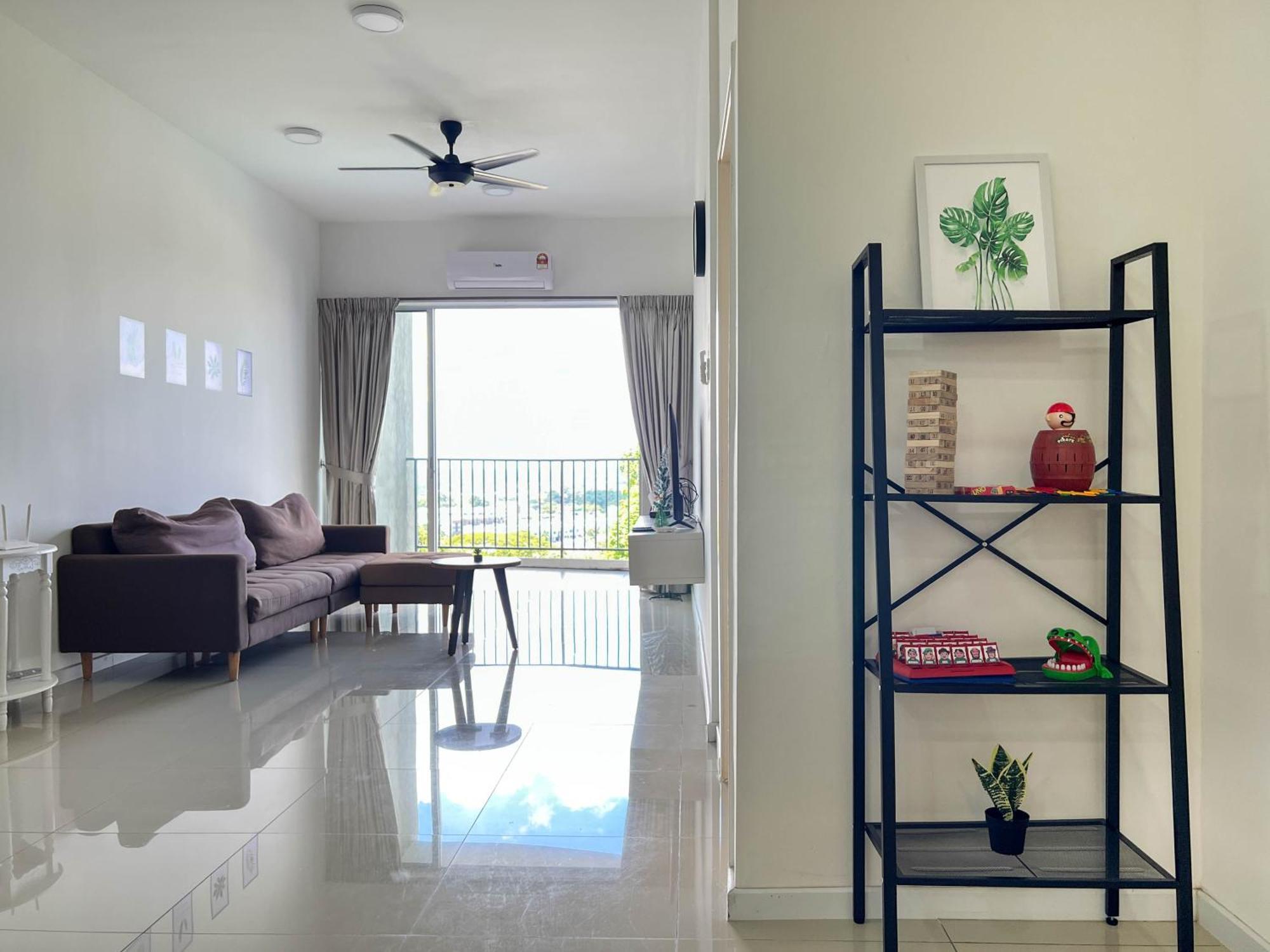 Apartment View Near Garden/ Netflix Taiping