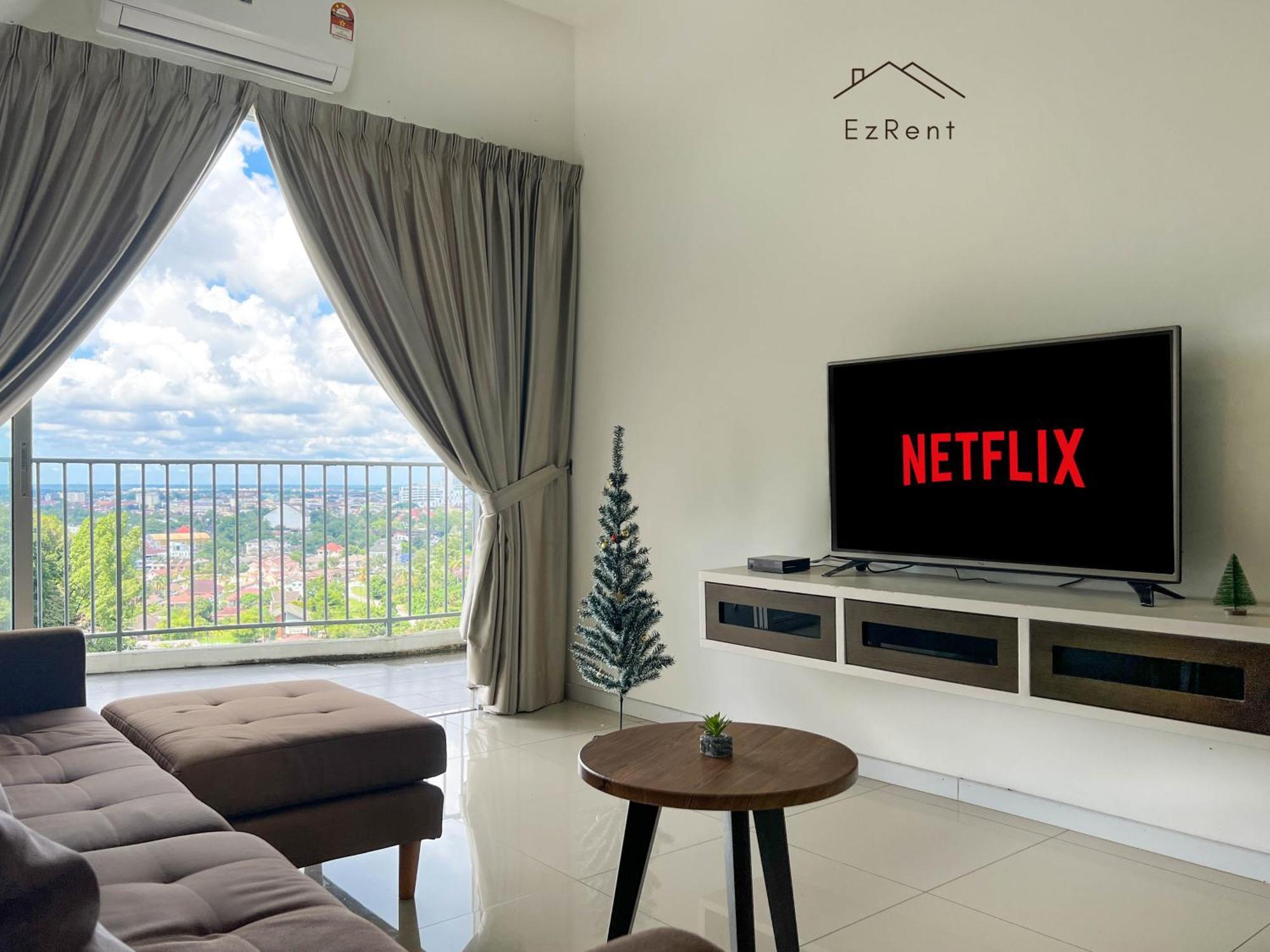 View Near Garden/ Netflix Apartment *
